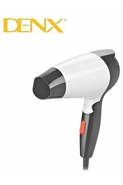 Denx Professional Hair Dryer - White & Black Model M/DX1345