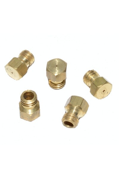 ElectroAZ Duze pentru aragaz, filet M7 - 1,10 mm, set 50 buc.