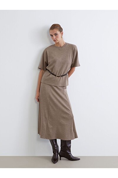 LC Waikiki Lcw Vision Elastic Waist A-Line Skirt