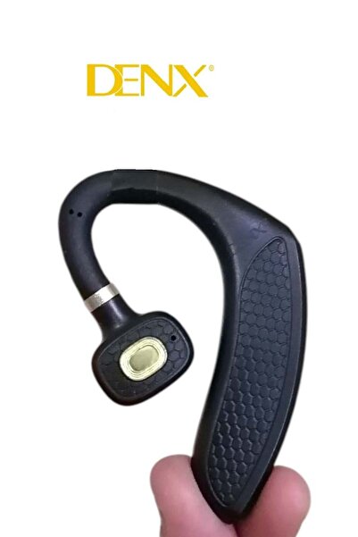 Denx Wireless Bluetooth Headset Compatible with iPhone, Samsung, Huawei - Black