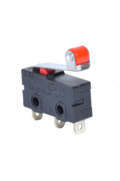 ElectroAZ Μίνι διακόπτης ορίου 15X18X6mm, ράβδος με κύλινδρο, 5A, τάση 250V AC