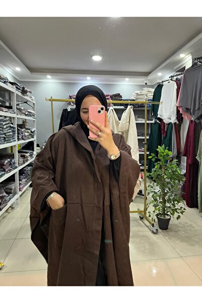 Yüsra Collection معطف كاشي بونشو للحجاب