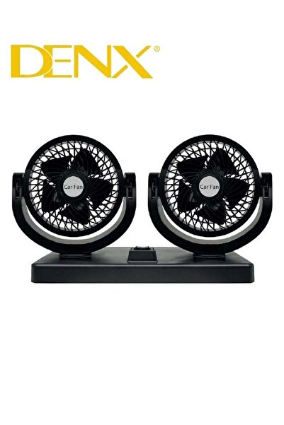 Denx Double Headed Vehicle Fan - 3 Watt