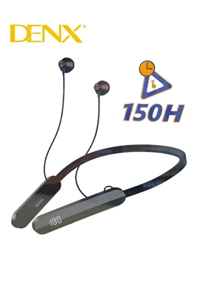 Denx DX 652 Neckband Bluetooth Headphones — 150h Playtime, ENC, X-Bass, 5 Sound Effects, Type-C, F
