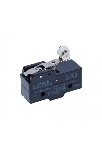 ElectroAZ Întrerupător de limită Z15 cu tijă scurtă de 40 mm și rolă de 11 mm...