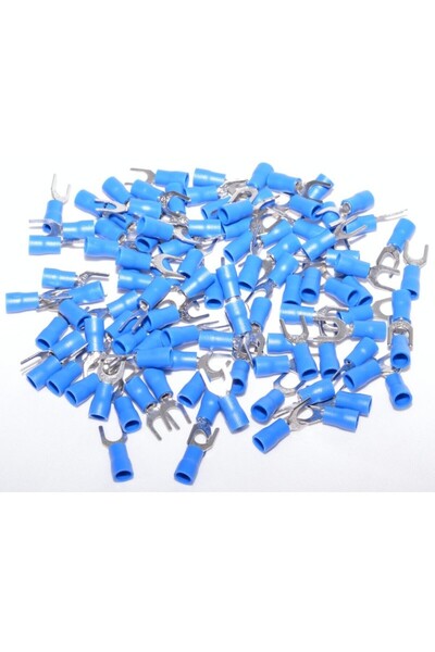 ElectroAZ Electric Fork Type Shoe Ø 5mm Blue, 100B/Set