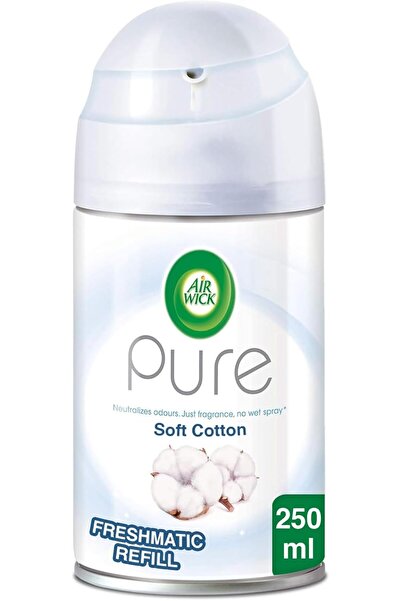 Air Wick Pure Freshmatic Autospray Refill, Soft Cotton Scent, 250 ml