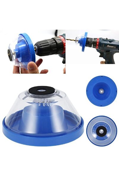 Hokori Drill Dust Collection Apparatus (4-10mm Tip Compatible) - Dust Free, Clean Drilling and Dust Collector Cap