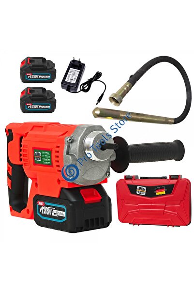 German Meister Concrete leveling machine with 2 batteries, + Lance 35mm*1.5m