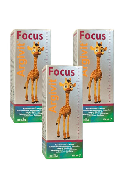 Argivit Focus 150 ml 3 Pieces