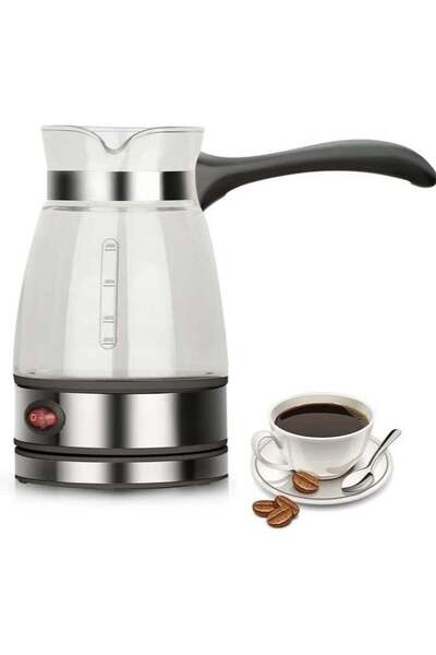 Denx Turkish Coffee Pot with Stainless Steel Handle, Electric Coffee Maker and Hot Water Kettle 3.8