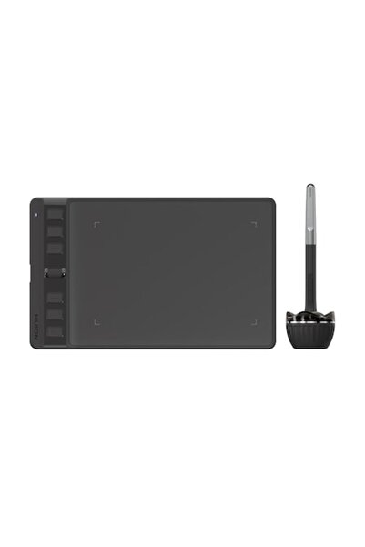 Huion Inspiroy 2 S Graphics Tablet 6.3x3.9" PW110 Stylus, 6 Custom Keys, Scroller, Black
