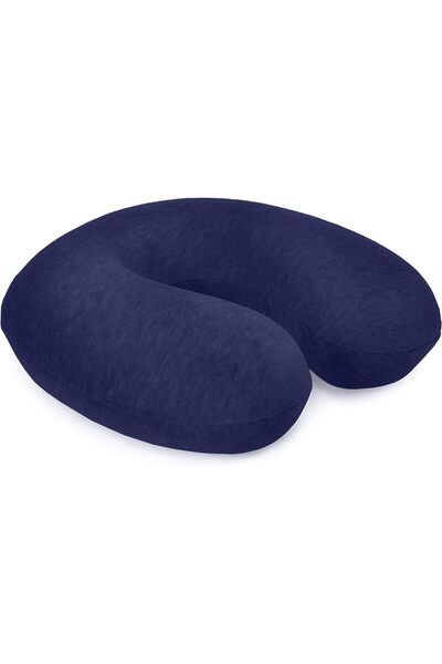 Amazon basics Neck Pillow - Navy Blue