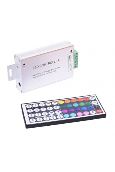 ElectroAZ Controler LED RGB 12-24V Metal 44 Taste