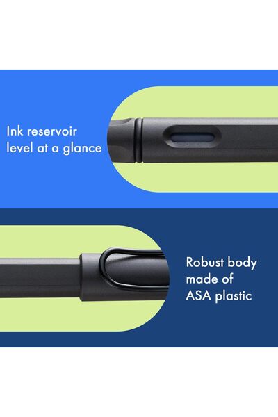 Lamy Safari Fountain Pen Medium Nib Umbra L17M