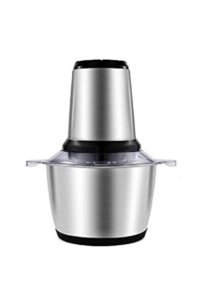 BASE Electric Blender/Chopper Stainless Steel 2L 4 Powerful Blades SN 6001