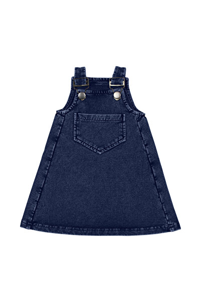 Lovedbaby Rochie fetite din bumbac 100%, Navy, 6-24 luni