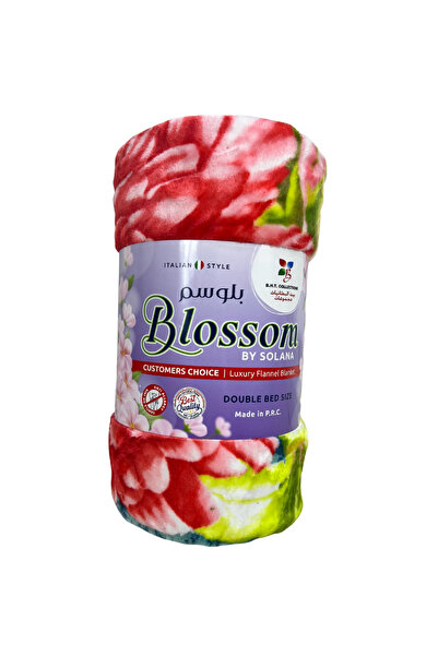 Genrics Super Soft Lightweight Blanket – Double Size | Blossom Luxury Flannel Blanket House