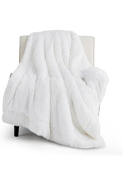 BEDSURE بطانية ناعمة للغاية وقابلة للعكس من صوف الشيربا الصناعي - 50 × 60 بوص...