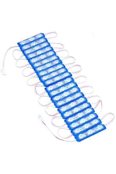 ElectroAZ Modul de grup LED, 20 buc., 220V, albastru