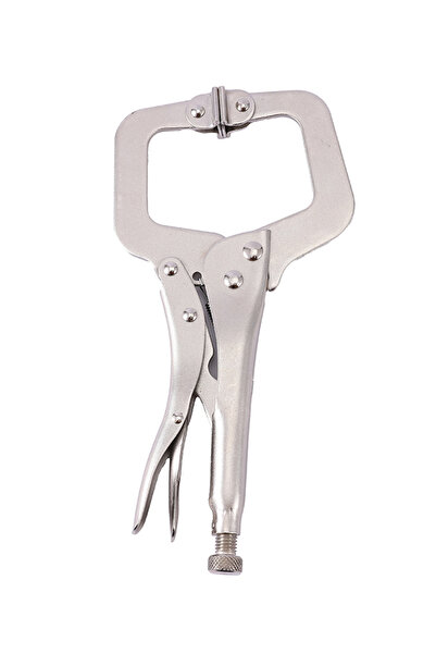 Lawazim C-Clamp Locking Plier 11 Inch - Adjustable Vice Grip for Wood, Metal and Plumbing