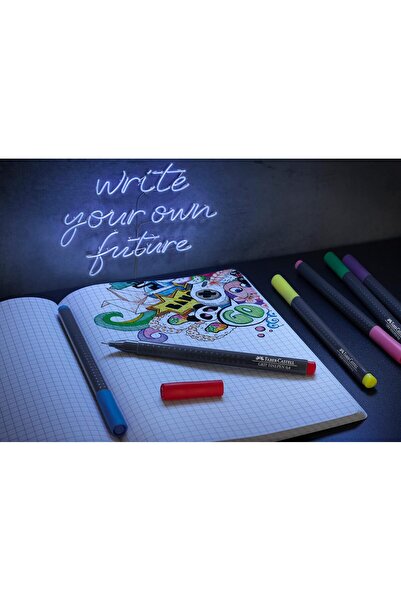 Generic Faber-Castell Finepen 151630, Fine Liner 0.4mm, Pack of 30, Multicolor