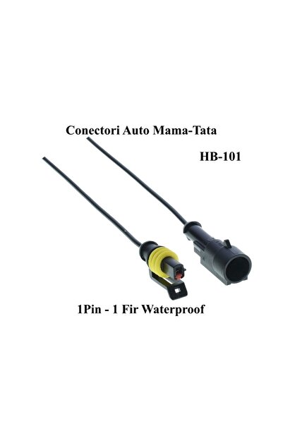 ElectroAZ Conectori auto impermeabili cu 1 fir, HB-101