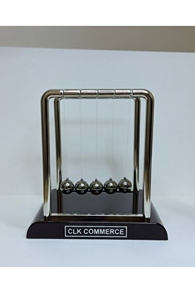 CLK COMMERCE Masaüstü Kişiye Özel İsimli Orta Boy Newton Denge Topları