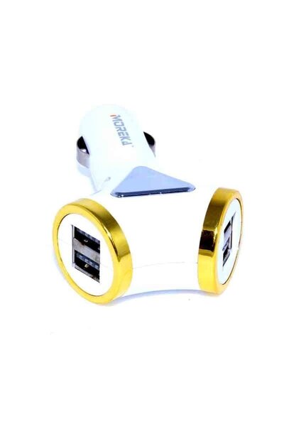 ElectroAZ Încărcător auto brichetă tip 4XUSB, 4000MA