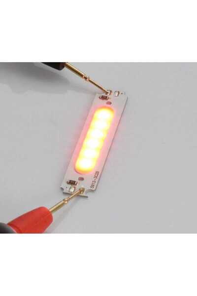 ElectroAZ LED Cob cu 6 segmente LED, 58X13MM, 2W, lumină roșie