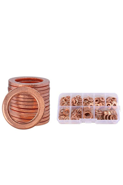 ElectroAZ Șaibe de cupru 6, 8, 9, 10, 12, 14 - 100 buc/set