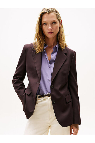 Tommy Hilfiger Timeless Regular Fit Wool Blend Blazer