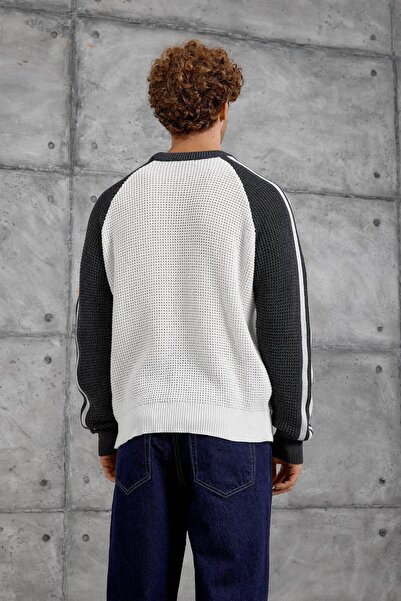 NOMARC Gray White Nmrc Knitted Tricot