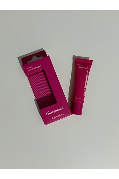 GlorySmile Lip Balm – Pink Bubblegum 💗 | Moisturizing balm with playful aroma, delicate shine
