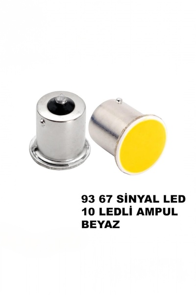 MOD10 Sinyal Led Ampul 93 67 (10 ledli) ampul beyaz