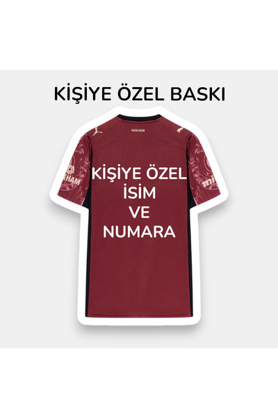 Quaxram ÖZEL BASKILI Gâlâtasarây 25-26 Yeni Sezon V Yaka Yetişkin Futbol Form...