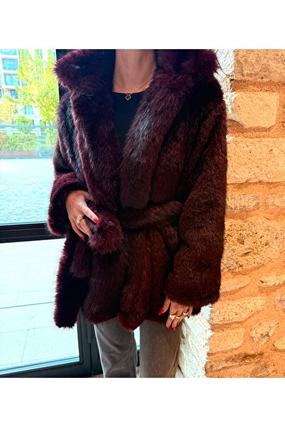 MISEY BOUTIQUE BAĞCIK DETAYLI ASTARLI KÜRK