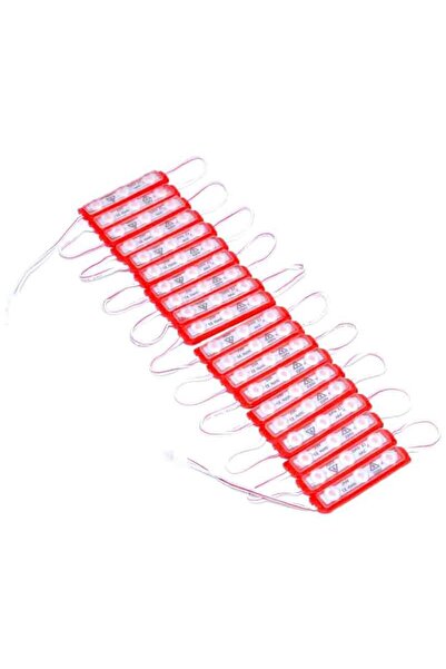 ElectroAZ Modul de grup LED, 20 buc., 220V, roșu