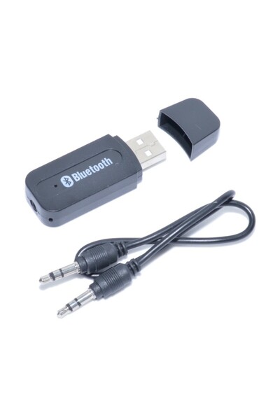 ElectroAZ Προσαρμογέας Bluetooth-USB με καλώδιο JACK, Βοηθητικός