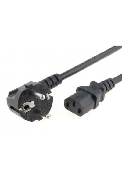 ElectroAZ Cablu de alimentare pentru computer, grosime 0,75 mm, lungime 1,5 m