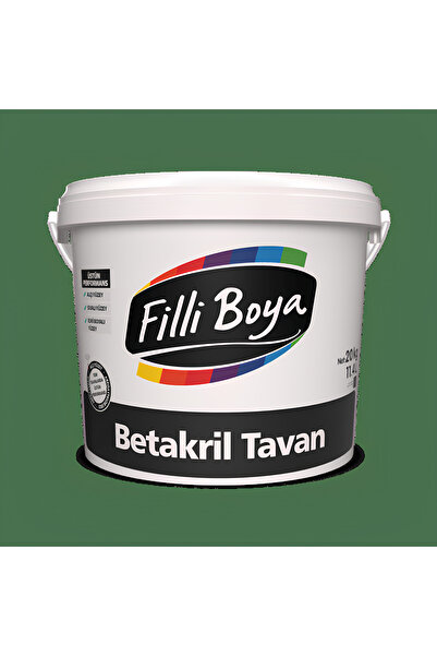 Filli Boya Betakril Tavan 1 kg | Mat Beyaz Tavan Boyası