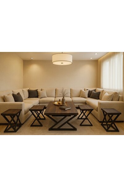 Areka 5-piece coffee and tea table set