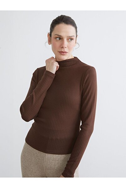 LC Waikiki Lcwaikiki Basic Stand Collar Women's Bodysuit