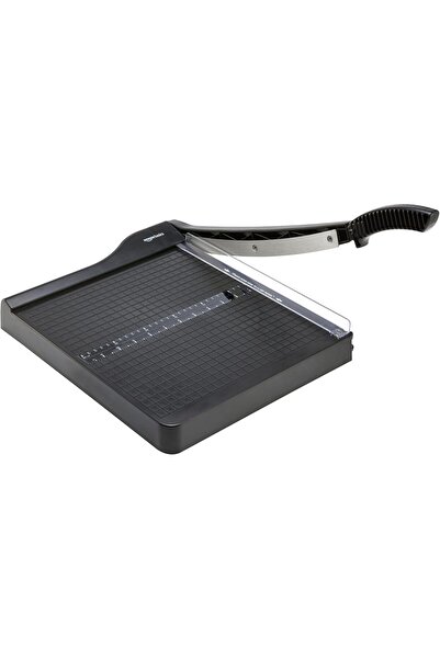 Amazon basics قاطعة ورق - شفرة 30.48 سم، سعة 10 ورقات، لون أبيض