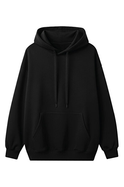 BA Sportswear Kobe Bryant Basketball Oversized Black Hooded Sweatshirt