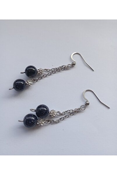 OEM Sunstone and Rhinestone Earrings