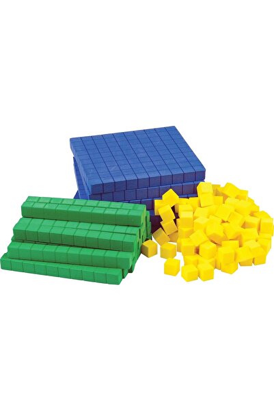 Teacher Created Resources مجموعة مكعبات إسفنجية أساسية من عشرة قطع (20617)