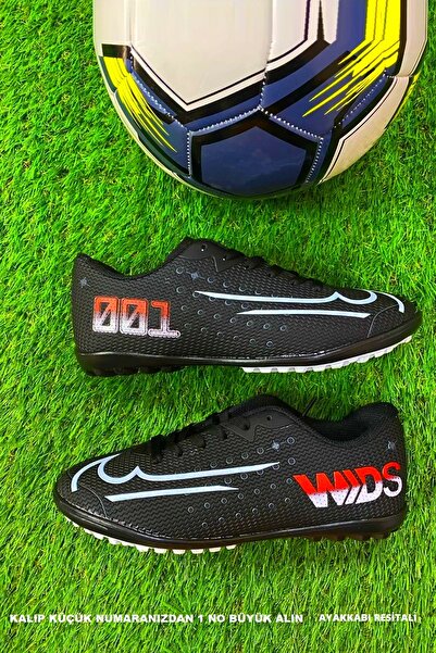 Walked Boys' Adult Flat Toothless Nailless Turf Field Cleats Football Sports Shoes - Small and Tight Fitting