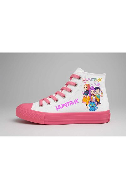 liasdesing Sweet Friend Huntrix Demons Printed Girl's Sports Shoes Sneaker Comfortable Sole