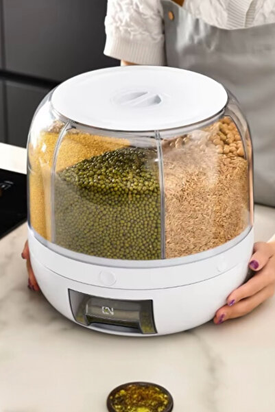 Ahlat Store 6 kg Food and Pulses Organizer, Organizer, Storage Container, Kitchen Cabinet